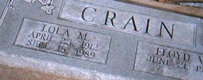 Lola Mae Whittenback Crain Lola Mae Whittenback Crain