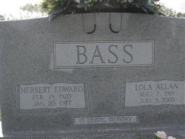 Lola Marie Allan Bass