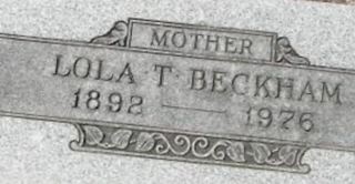Lola May Tatum Beckham