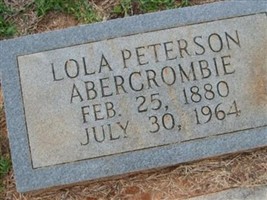 Lola Peterson Abercrombie