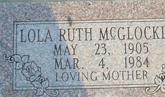Lola Ruth McGlocklin