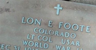 Lon E. Foote Lon E. Foote