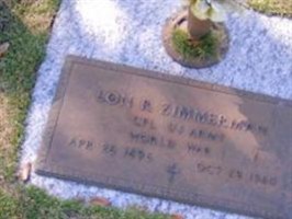 Lon R. Zimmerman Lon R. Zimmerman