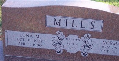 Lona M. Mills Lona M. Mills