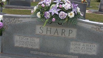 Lonie Alberta Glascock Sharp Lonie Alberta Glascock Sharp