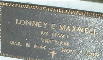 Lonney E. Maxwell Lonney E. Maxwell