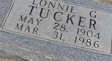 Lonnie G. Tucker Lonnie G. Tucker