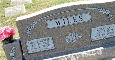 Lonnie Lester Wiles Lonnie Lester Wiles