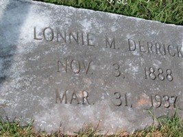Lonnie M. Derrick Lonnie M. Derrick
