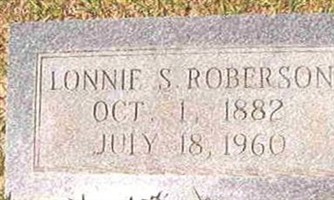 Lonnie S Roberson