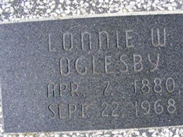 Lonnie W Oglesby