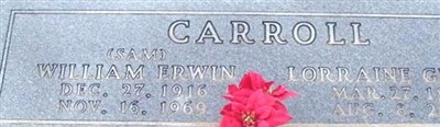 Loraine George Carroll