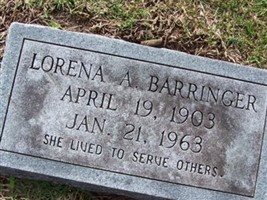 Lorena A Barringer Lorena A Barringer