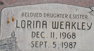 Lorena Weakley Lorena Weakley
