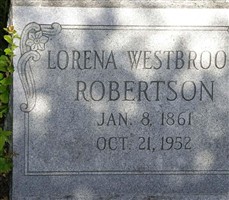 Lorena Westbrook Robertson