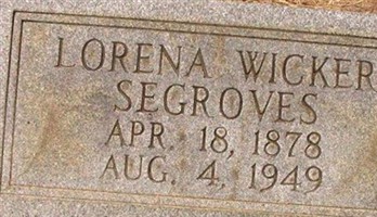 Lorena Wicker Segroves