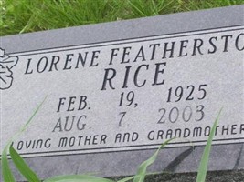 Lorene Featherston Rice