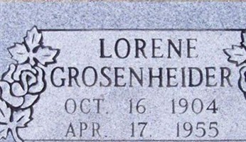 Lorene Grosenheider