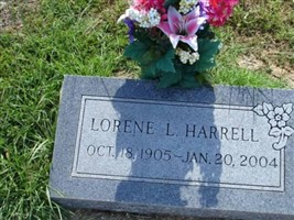 Lorene Lucille McWilliams Harrell Lorene Lucille McWilliams Harrell