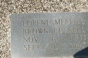 Lorene Merrill Brown Lorene Merrill Brown