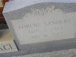 Lorene Sanders Lovelace Lorene Sanders Lovelace