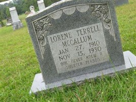 Lorene Terrell McCallum Lorene Terrell McCallum