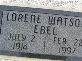 Lorene Watson Ebel Lorene Watson Ebel
