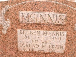 Loreno Margaret Frain McInnis Loreno Margaret Frain McInnis