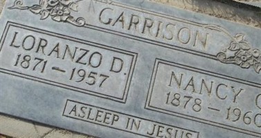 Lorenza Dow Garrison Lorenza Dow Garrison