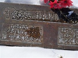 Lorenzo Albert Hadley