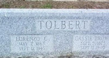 Lorenzo C. Tolbert