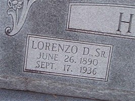 Lorenzo Dow Hill, Sr Lorenzo Dow Hill, Sr