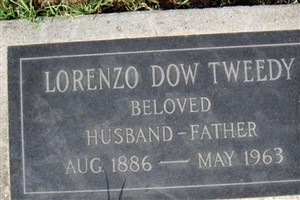 Lorenzo Dow Tweedy, Jr Lorenzo Dow Tweedy, Jr