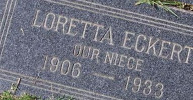 Loretta Eckert Loretta Eckert