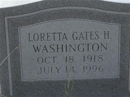 Loretta Gates H. Washington