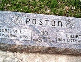 Loretta I. (Parker) Poston
