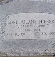 Lori Julane Hiebert Lori Julane Hiebert