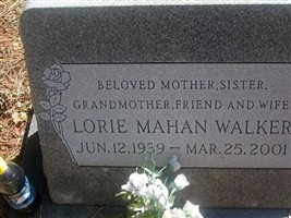 Lorie Mahan Walker Lorie Mahan Walker