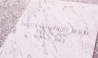 Lorita Boatright McRae Lorita Boatright McRae