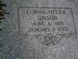 Lorna Helen Gibson