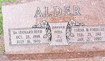 Lorna M. Forbush Alder Lorna M. Forbush Alder