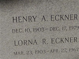 Lorna Ridd Lyman Eckner