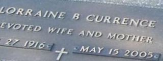 Lorraine B. Currence Lorraine B. Currence