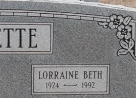 Lorraine Beth Gillette Lorraine Beth Gillette