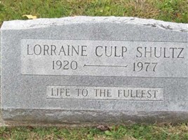 Lorraine Culp Shultz