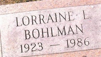 Lorraine L. Sass Bohlman