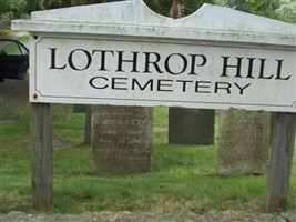 Lothrop Hill Cemetery Lothrop Hill Cemetery