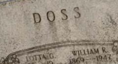 Lotta Augusta Correll Doss Lotta Augusta Correll Doss