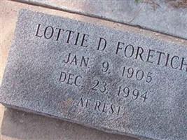 Lottie D Foretich