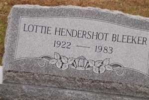 Lottie Hendershot Bleeker